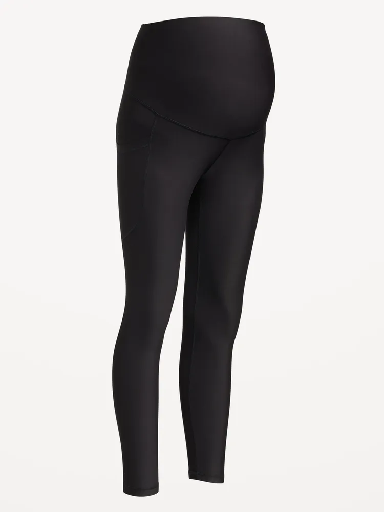 Maternity Full-Panel PowerSoft 7/8 Leggings