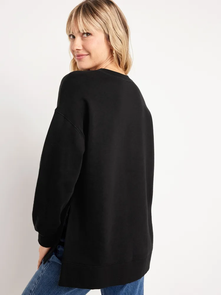 SoComfy Relaxed Tunic Sweatshirt