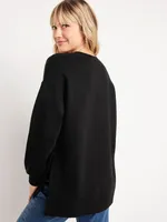 SoComfy Relaxed Tunic Sweatshirt