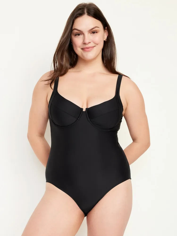 Underwire One-Piece Swimsuit