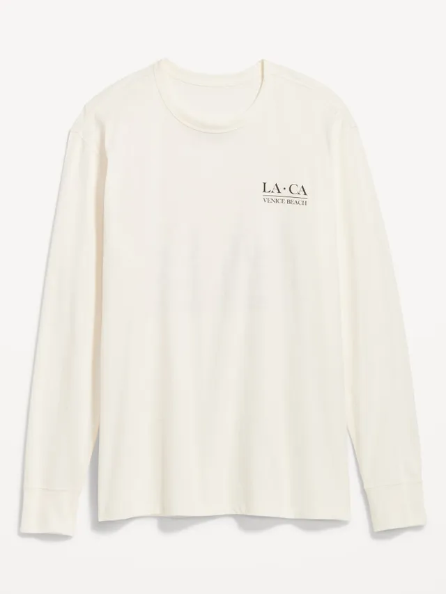 Soft-Washed Crew-Neck Long-Sleeve T-Shirt