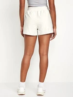 High-Waisted PowerSoft Shorts -- 3-inch inseam