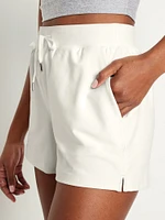 High-Waisted PowerSoft Shorts -- 3-inch inseam