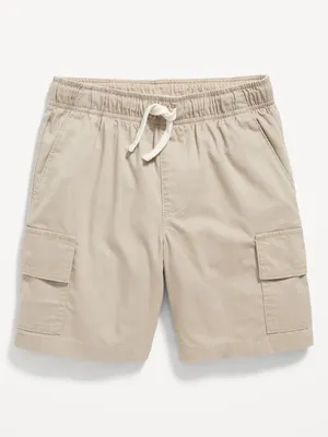 Twill Pull-On Cargo Shorts for Boys