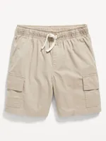 Twill Pull-On Cargo Shorts for Boys