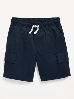 Twill Pull-On Cargo Shorts for Boys