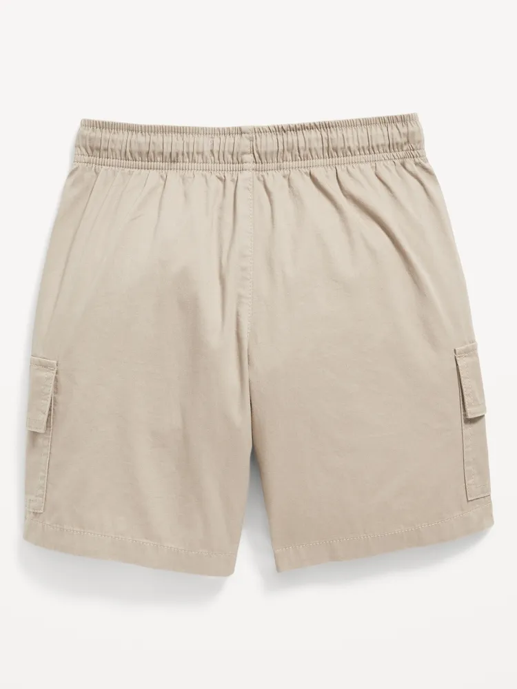 Twill Pull-On Cargo Shorts for Boys