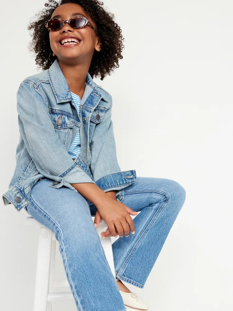 Old Navy High-Waisted Utility Slim Flare Jeans for Girls