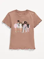 Lettuce-Edge Licensed Graphic T-Shirt for Girls