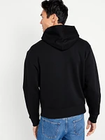 Oversized Logo Pullover Hoodie for Men