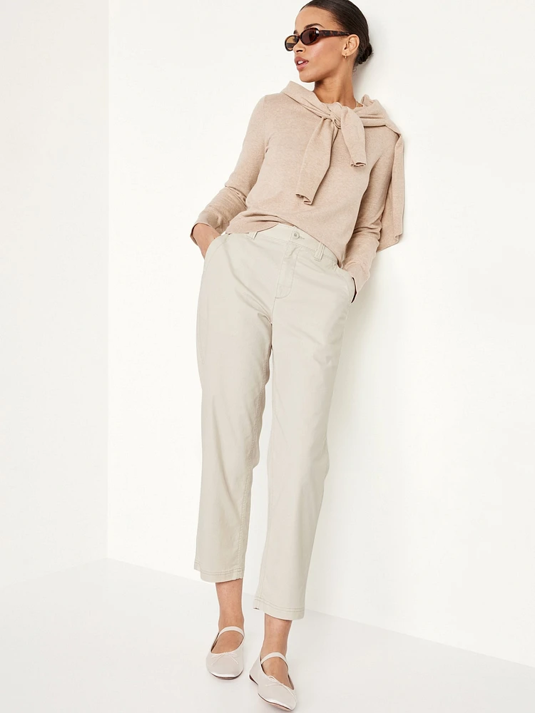 High-Waisted OGC Chino Pants