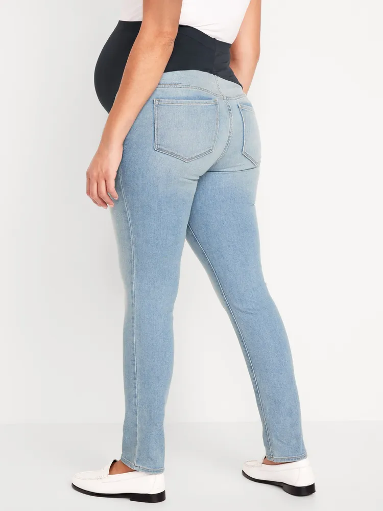 Maternity Full-Panel Boyfriend Jeans