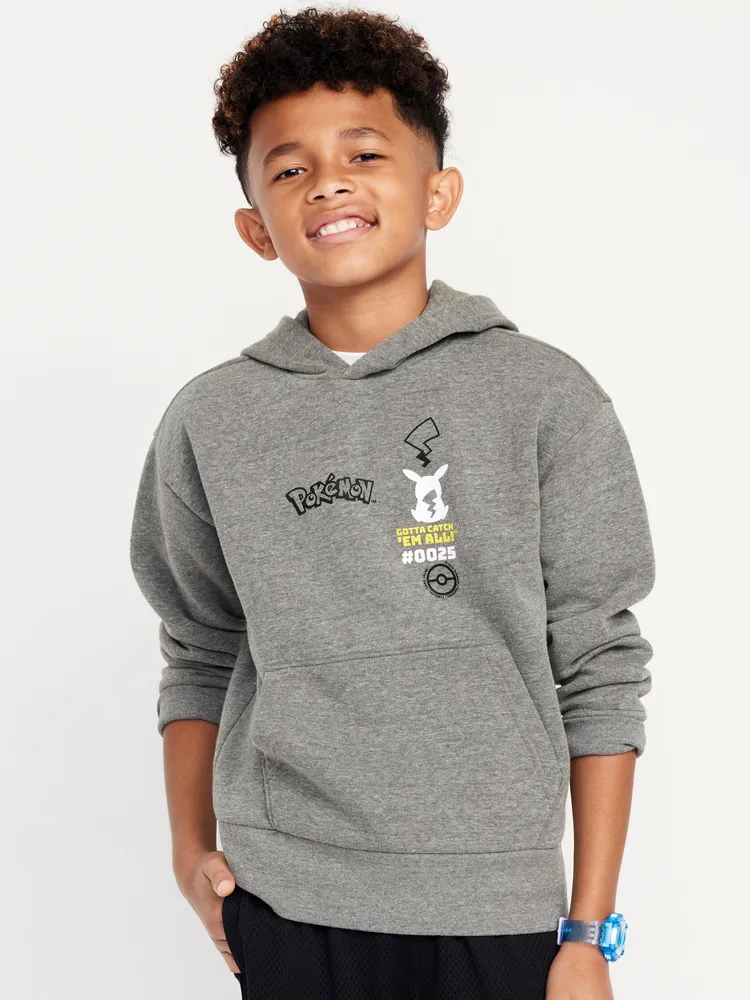 Gender-Neutral Licensed Pop-Culture Pullover Hoodie for Kids