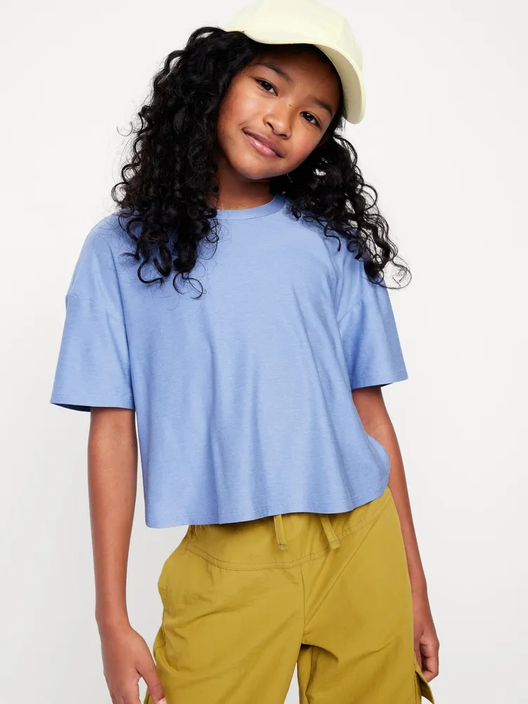 CloudMotion Cropped T-Shirt for Girls