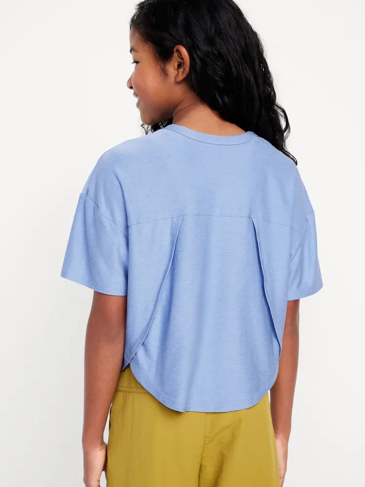 CloudMotion Cropped T-Shirt for Girls