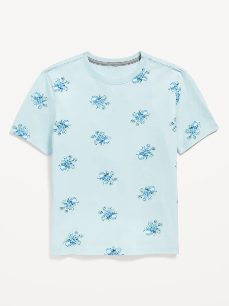 Softest Printed Crew-Neck T-Shirt for Boys