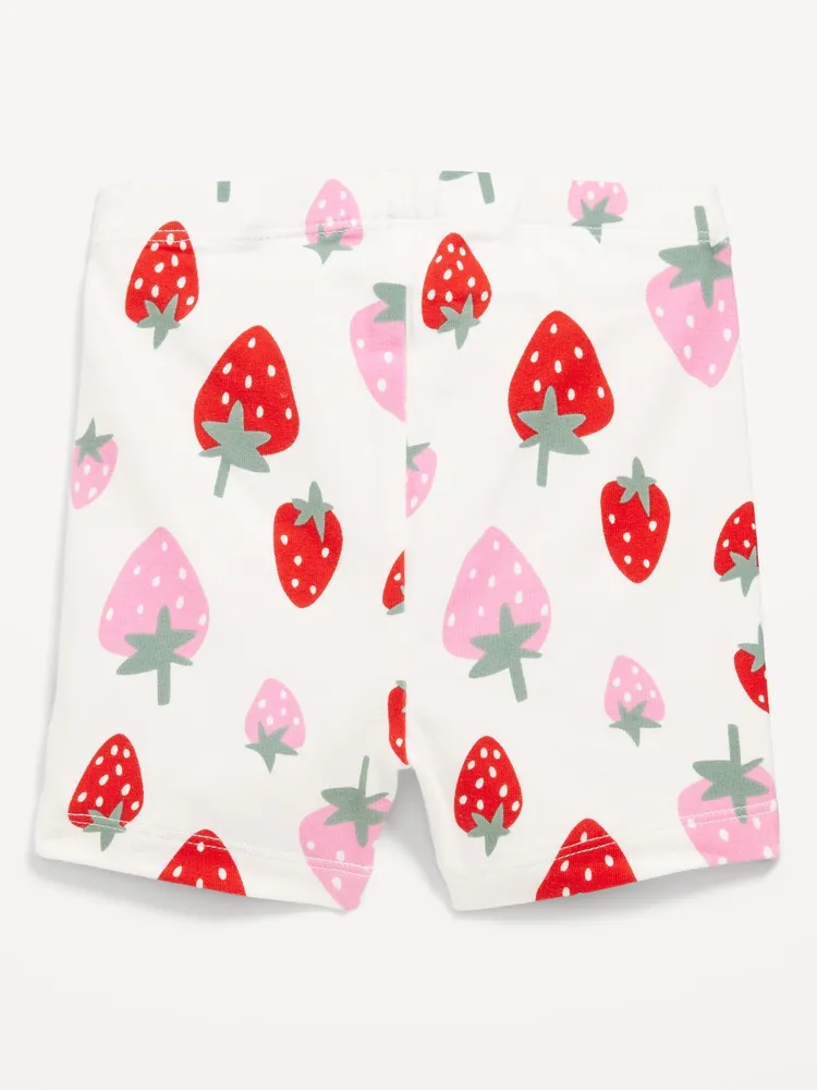 Old Navy Printed Biker Shorts for Toddler Girls