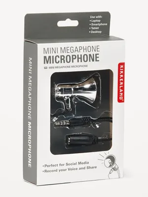 Kikkerland® Megaphone Voice Changer
