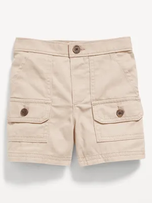 Twill Cargo Shorts for Toddler Girls