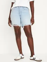 High-Waisted OG Button-Fly Shorts -- 7-inch inseam