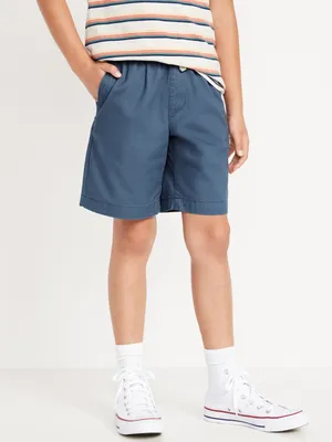 Knee Length Twill Jogger Shorts for Boys