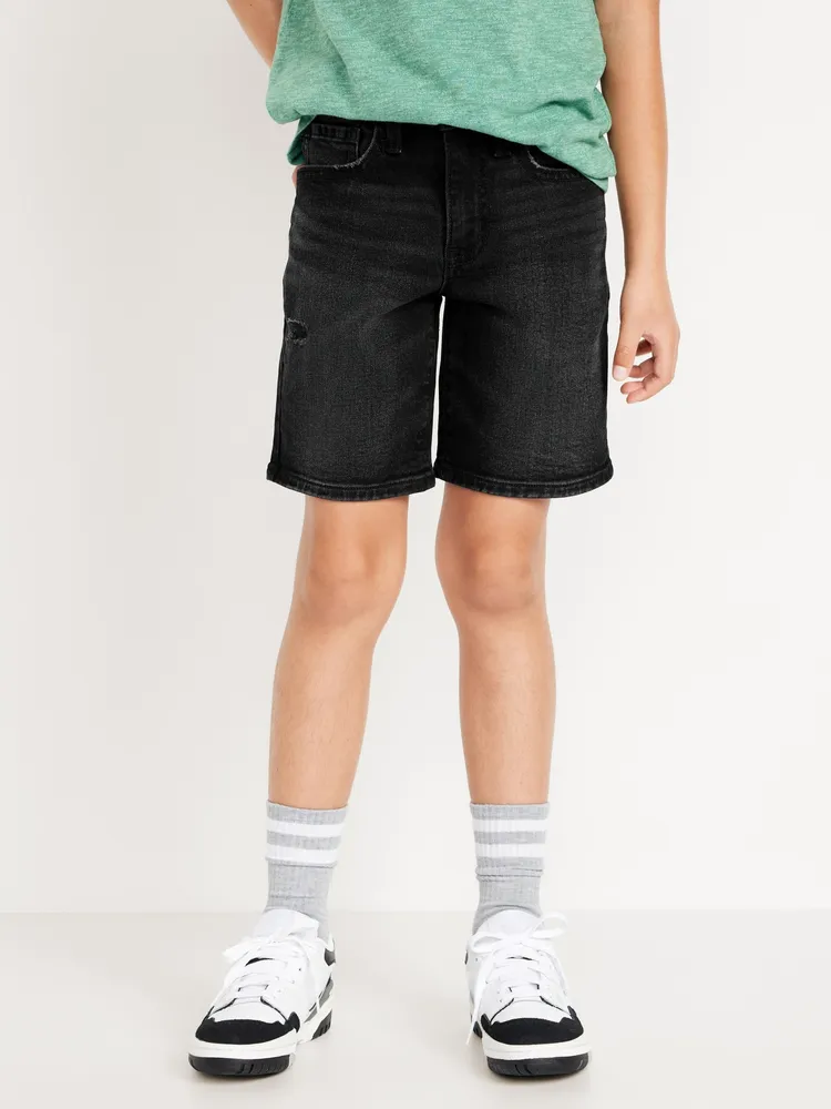 Old Navy 360° Stretch Ripped Jean Shorts for Boys