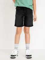 Above Knee 360° Stretch Ripped Jean Shorts for Boys