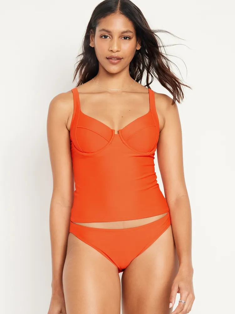 Underwire Tankini Swim Top