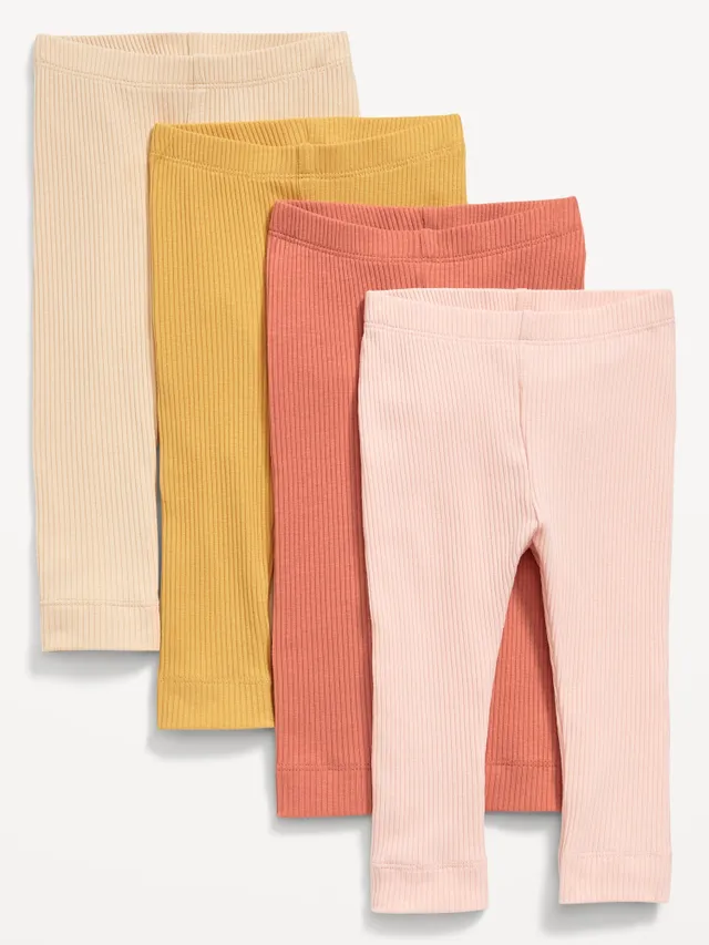 Old Navy 4-Pack Unisex Rib-Knit Leggings for Baby