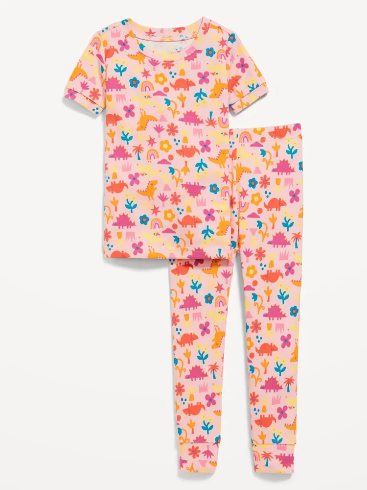 Unisex Snug-Fit Printed Pajama Set for Toddler & Baby