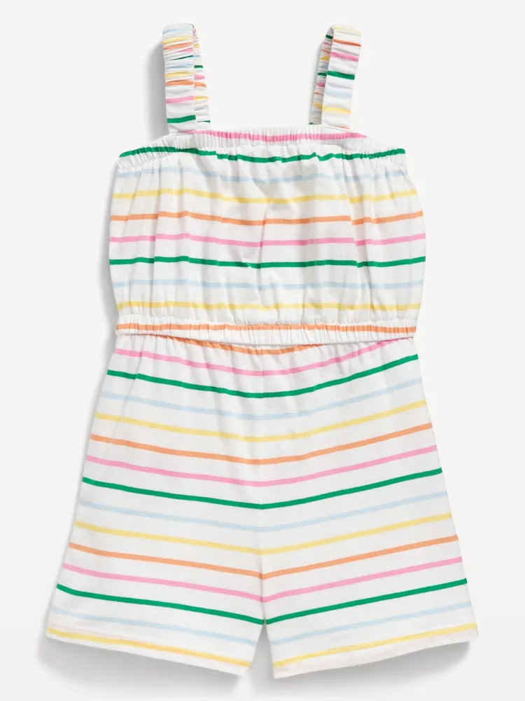 Sleeveless Romper for Toddler Girls