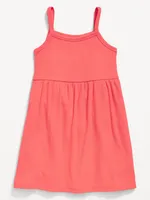 Sleeveless Rib-Knit Dress for Toddler Girls