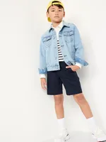 Knee Length Twill Shorts for Boys