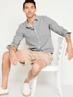 Classic Fit Everyday Linen-Blend Shirt