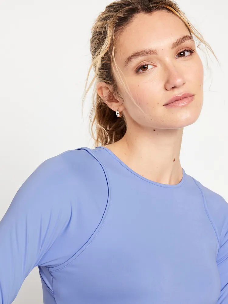 FlowForm Crop Cutout-Back Top