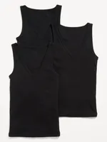 First Layer V-Neck Tank Top 3-Pack