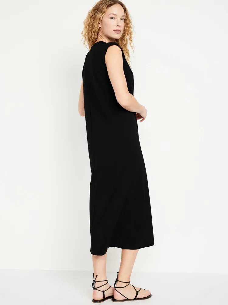 Sleeveless Maxi Column Dress