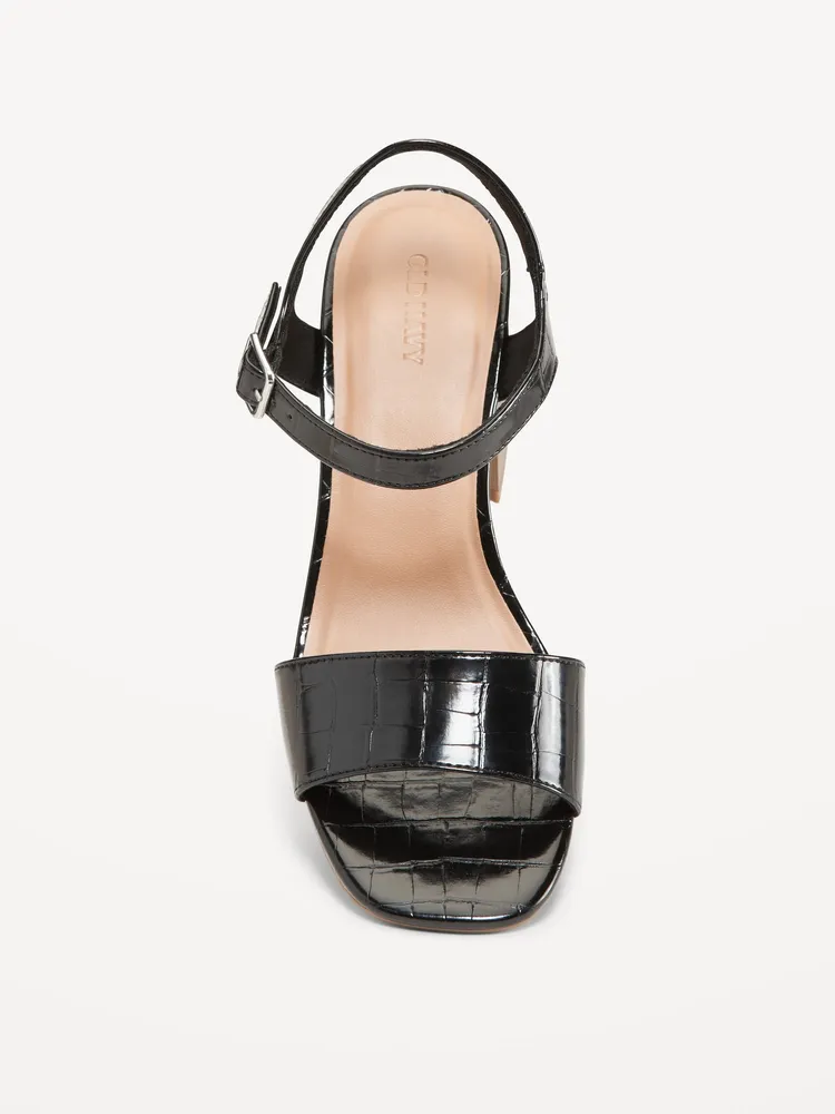 Strappy Block Heel Sandals