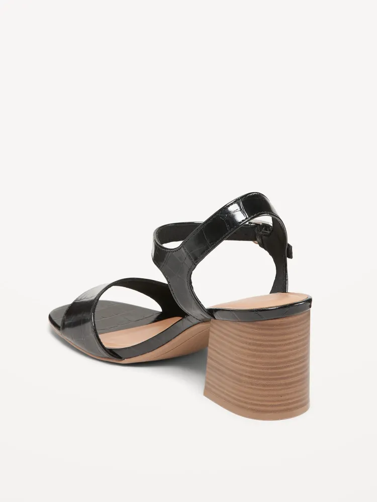 Strappy Block Heel Sandals