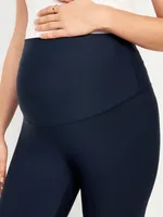 Maternity Full-Panel PowerSoft Crop Leggings