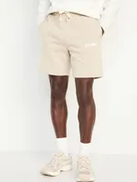 Fleece Logo Shorts for Men -- 7-inch inseam