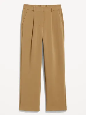 High Waist Khaki Pants -  Canada