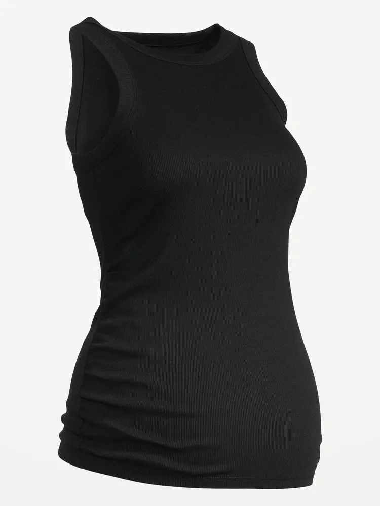 Maternity High-Neck Tank Top