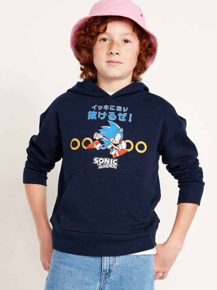 Gender-Neutral Licensed Pop-Culture Pullover Hoodie for Kids