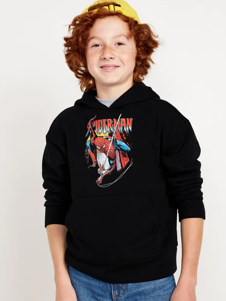 Gender-Neutral Licensed Pop-Culture Pullover Hoodie for Kids