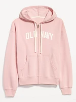 Logo Zip Hoodie