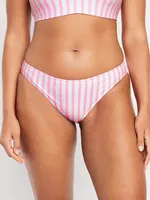 Low-Rise Classic Bikini Swim Bottoms