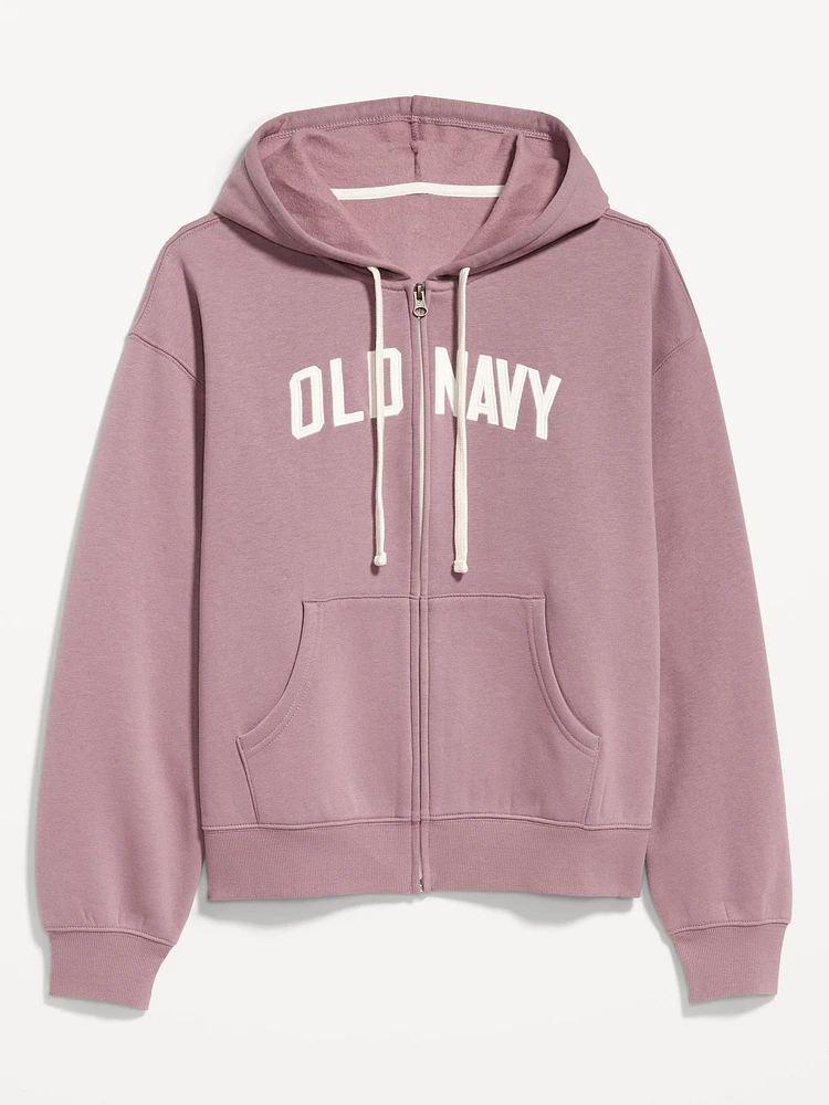 Logo Zip Hoodie