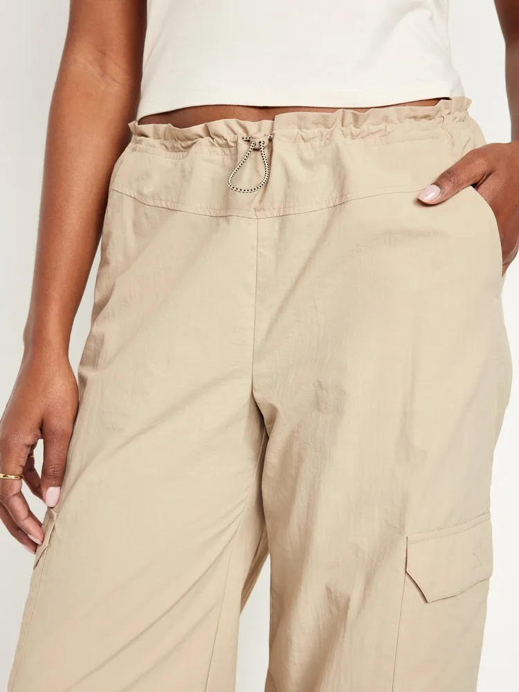 Mid-Rise Cargo Performance Pants