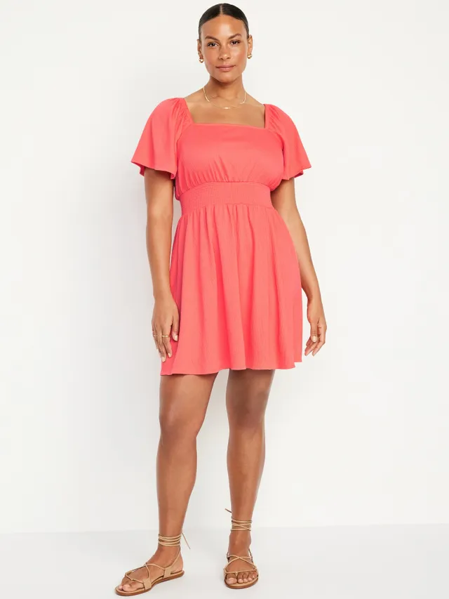 AE Flutter Sleeve Mini Dress